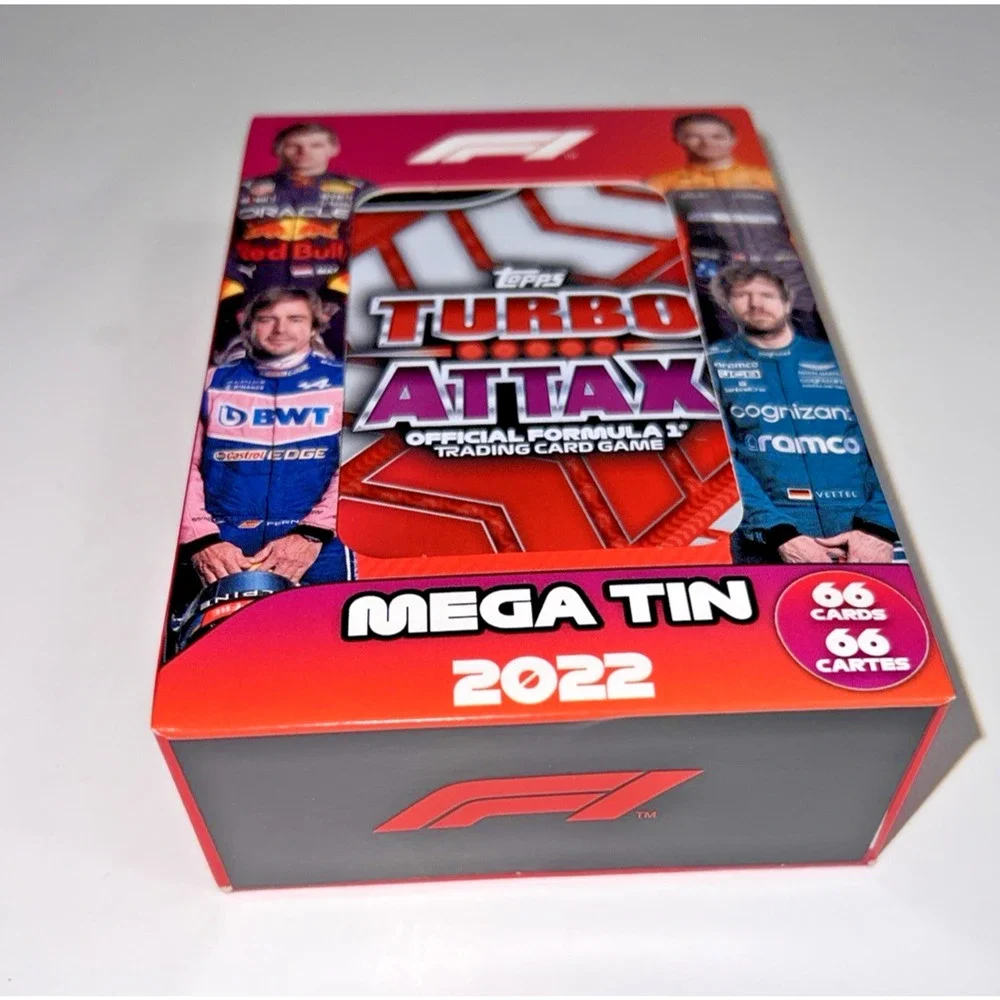 2022 Topps Formula 1 F1 Turbo Attax Mega Tin